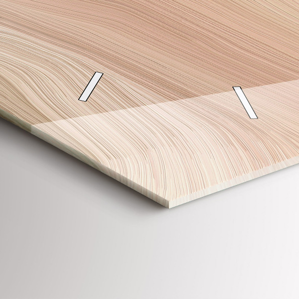 Horizontale Uhr Abstraktion einer Welle