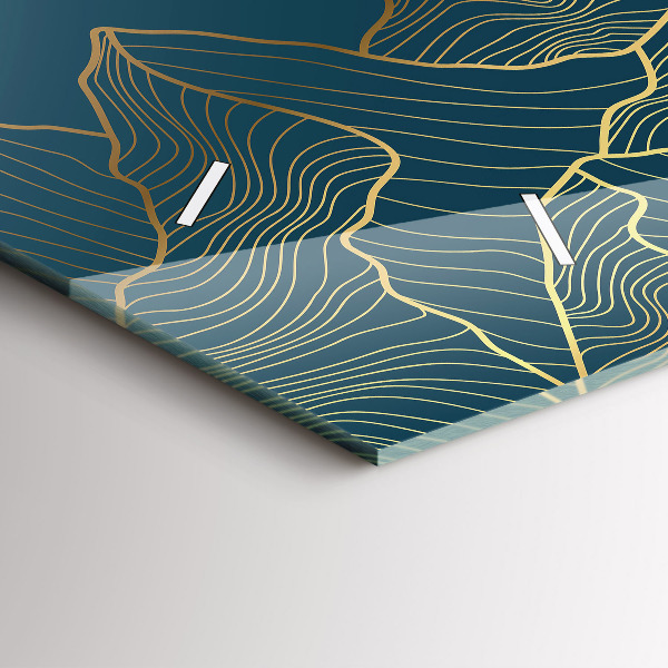 Horizontale Uhr Skizze von Bergen