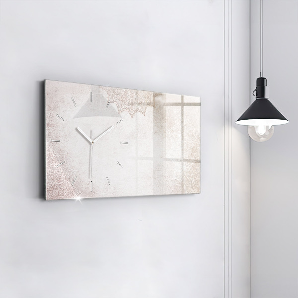 Horizontale Uhr Dekoratives Muster