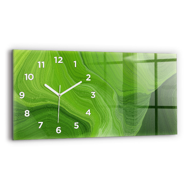 Horizontale Uhr mit motiv Moderne Wellen