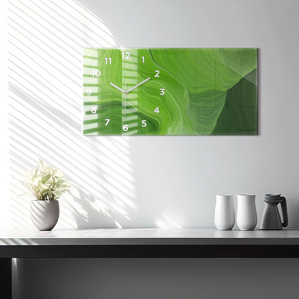 Horizontale Uhr mit motiv Moderne Wellen