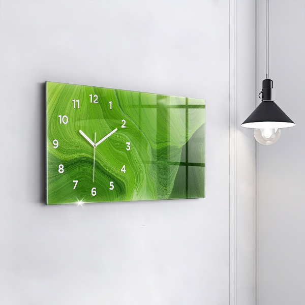 Horizontale Uhr mit motiv Moderne Wellen
