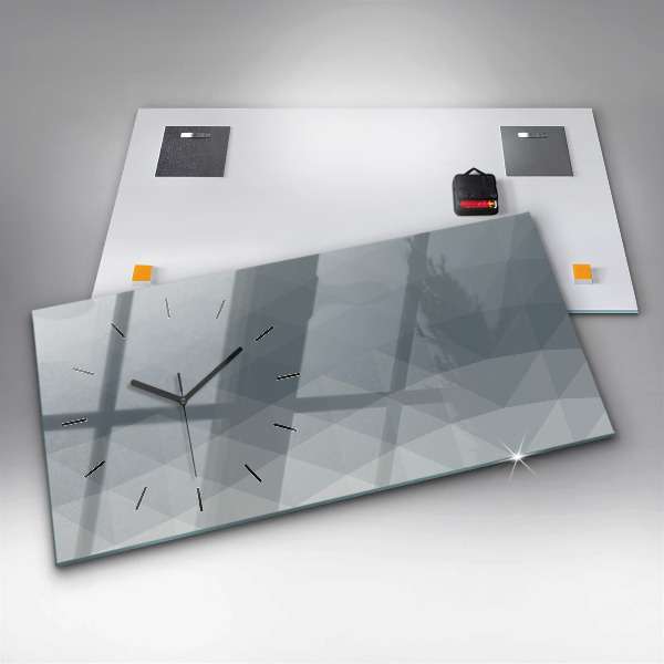 Horizontale Uhr Welle Abstraktion