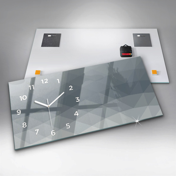 Horizontale Uhr Welle Abstraktion