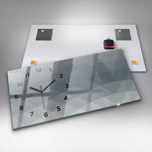 Horizontale Uhr Welle Abstraktion