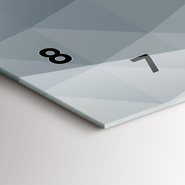 Horizontale Uhr Welle Abstraktion