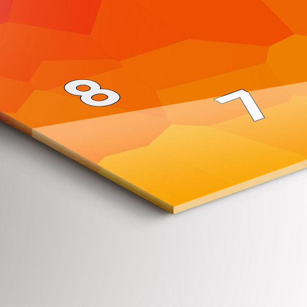 Horizontale Uhr Sonnenaufgang