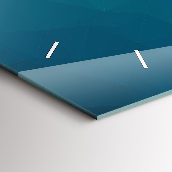 Horizontale Uhr mit motiv Marine Abstraktion