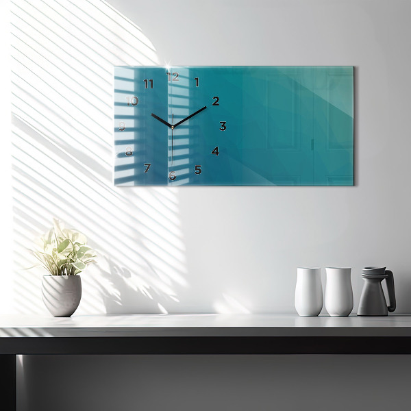 Horizontale Uhr mit motiv Marine Abstraktion