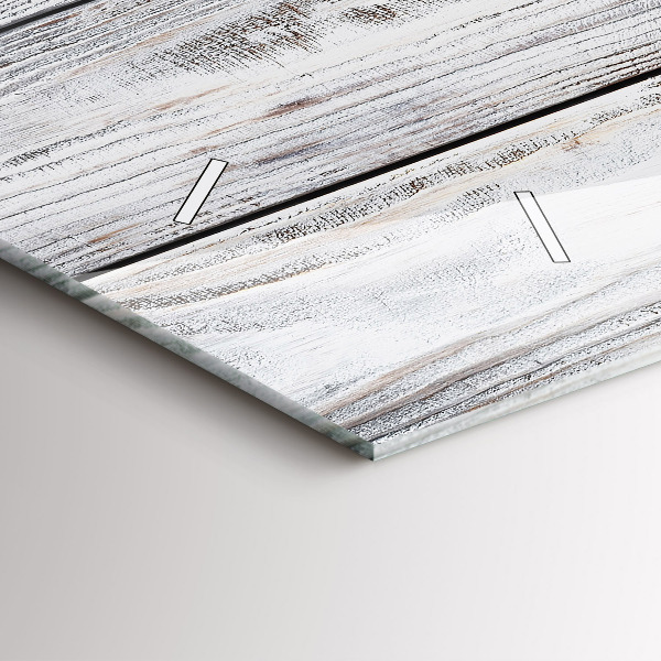 Horizontale Uhr mit motiv Bemalte Bretter