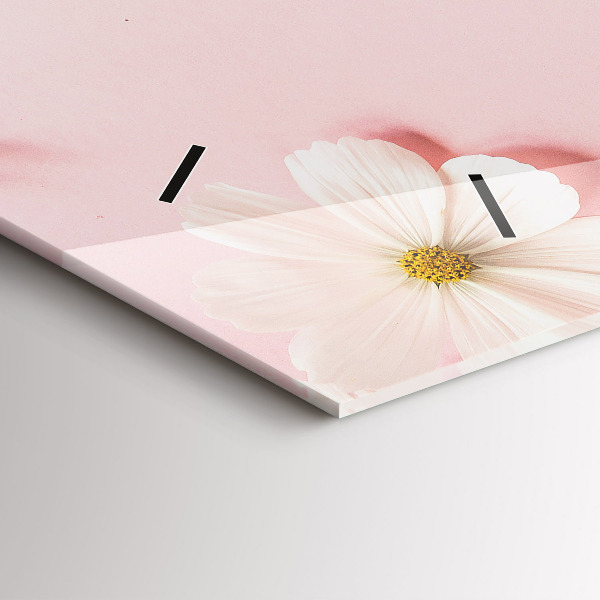 Horizontale Uhr mit motiv Gänseblümchen