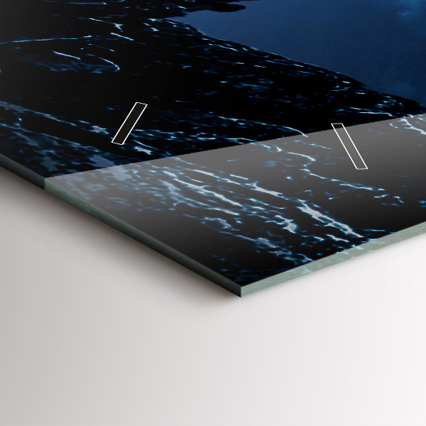 Horizontale Uhr Große Galaxie