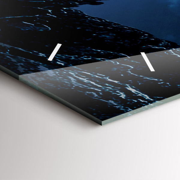 Horizontale Uhr Große Galaxie