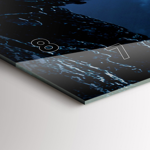 Horizontale Uhr Große Galaxie