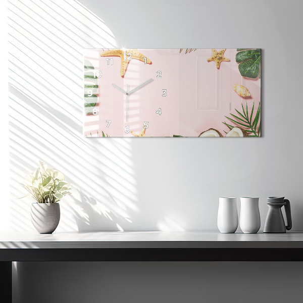 Horizontale Uhr mit motiv Sommerstimmung