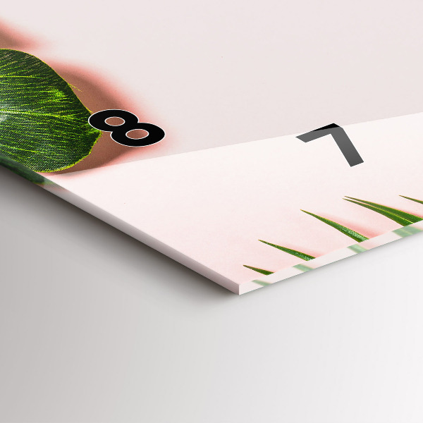 Horizontale Uhr mit motiv Sommerstimmung