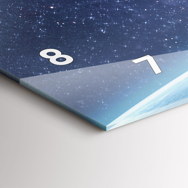 Horizontale Uhr Astronaut