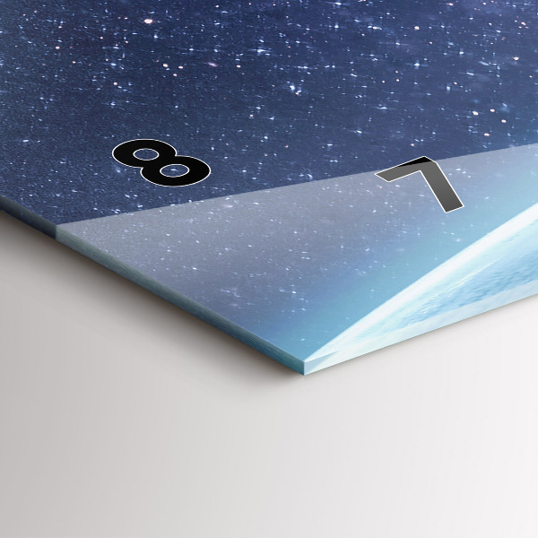 Horizontale Uhr Astronaut