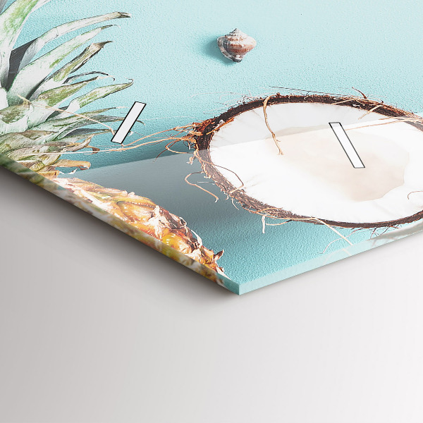 Horizontale Uhr mit motiv Sommer Komposition