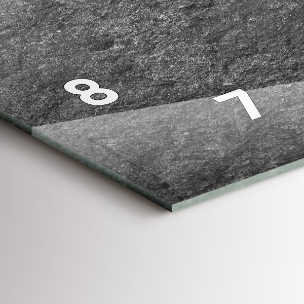 Horizontale Uhr Vulkanisches Gestein