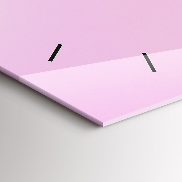 Horizontale Uhr Herz aus Blumen