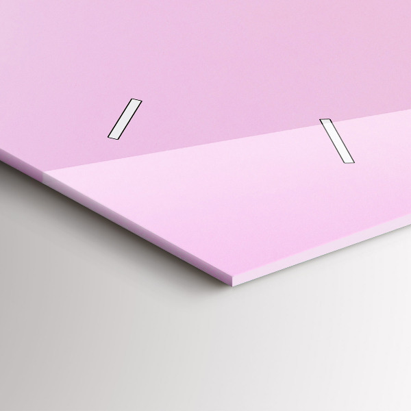 Horizontale Uhr Herz aus Blumen