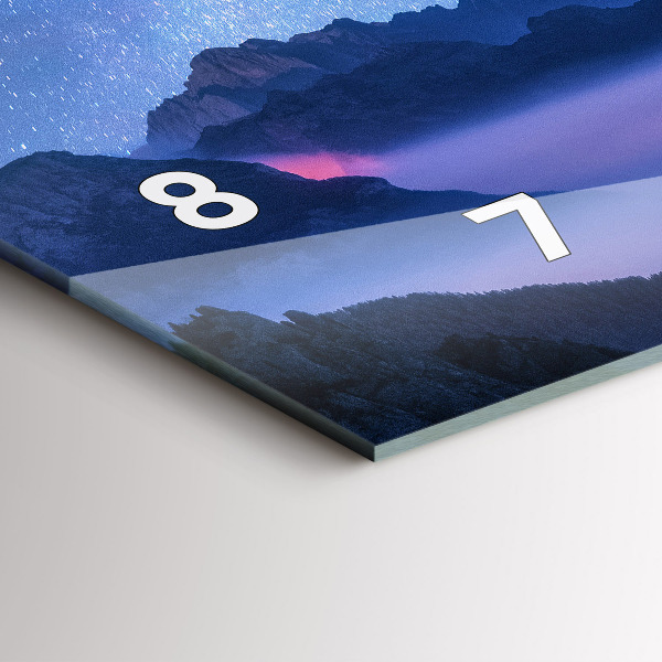 Horizontale Uhr Milchstraße