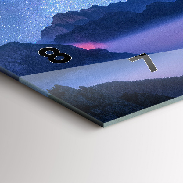 Horizontale Uhr Milchstraße