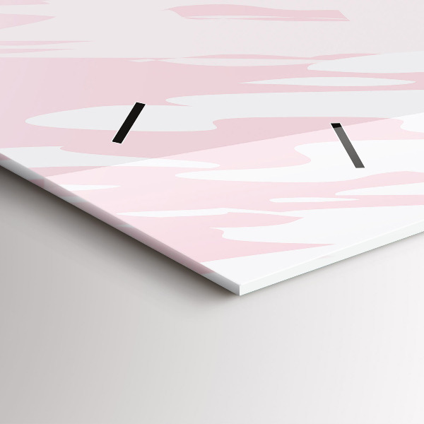 Horizontale Uhr mit motiv Pastell Abstraktion