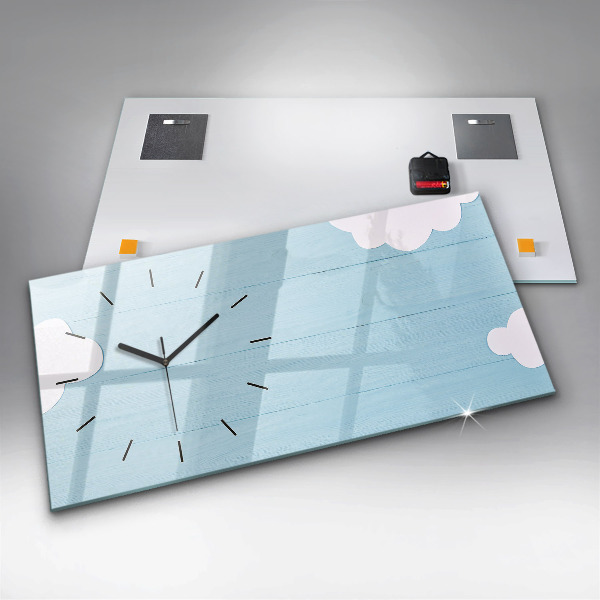 Horizontale Uhr Kindertafel