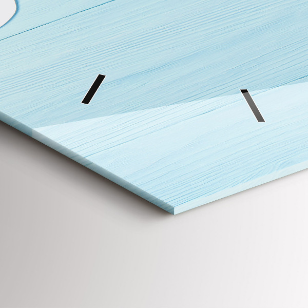 Horizontale Uhr Kindertafel