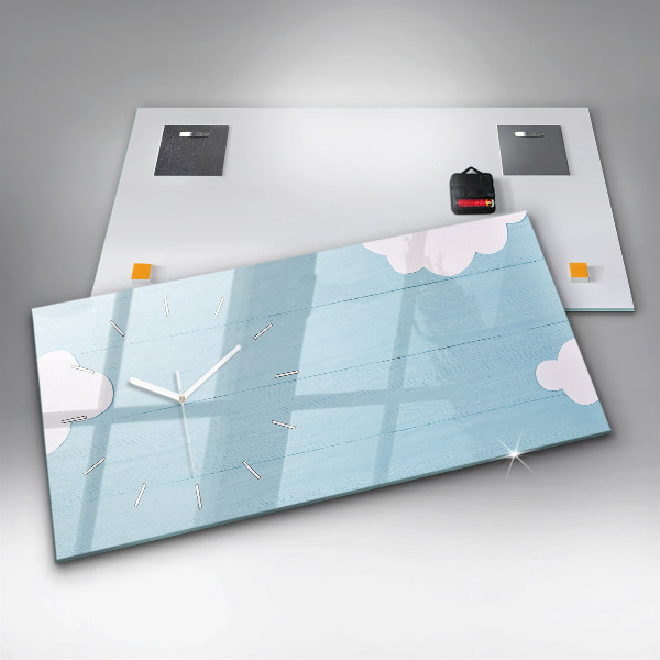 Horizontale Uhr Kindertafel