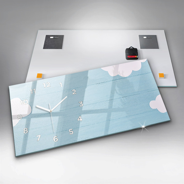 Horizontale Uhr Kindertafel