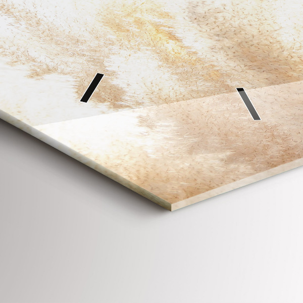 Horizontale Uhr Maserung abstrakt