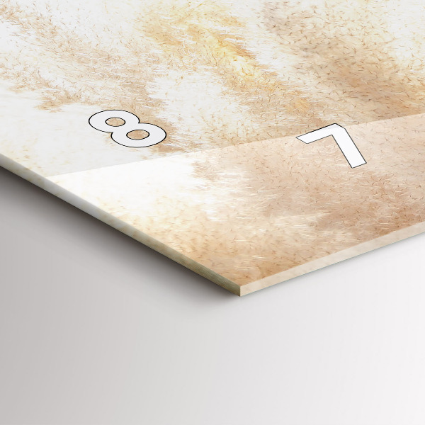 Horizontale Uhr Maserung abstrakt