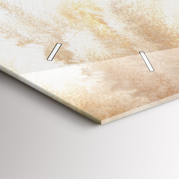 Horizontale Uhr Maserung abstrakt