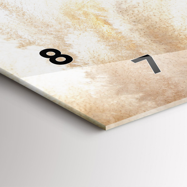 Horizontale Uhr Maserung abstrakt