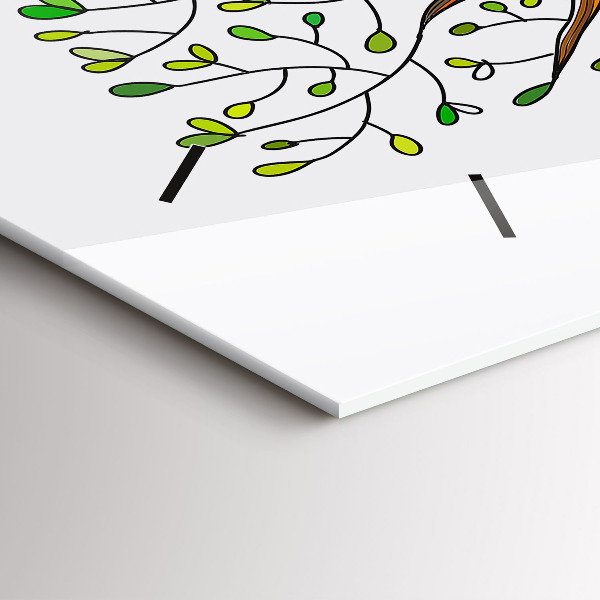 Horizontale Uhr Baumwurzeln