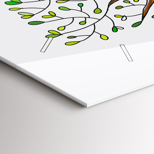 Horizontale Uhr Baumwurzeln