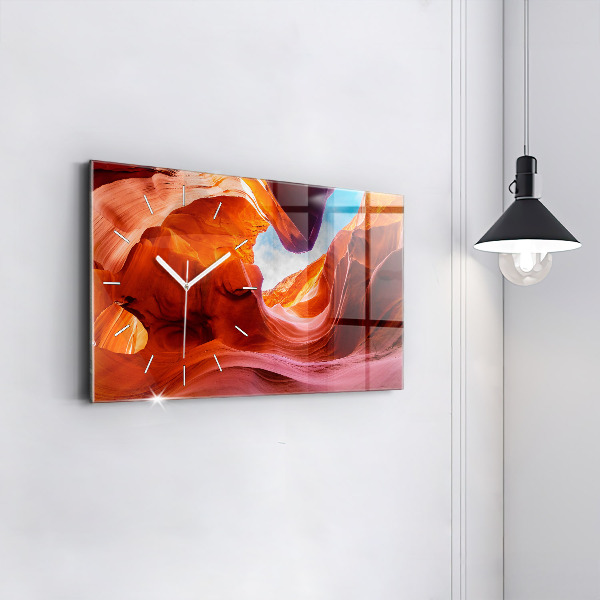 Horizontale Uhr Schlucht