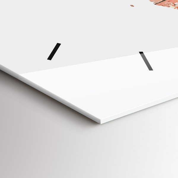 Horizontale Uhr Alte Ziegelsteinkarte