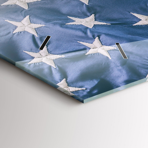 Horizontale Uhr Amerikanische Flagge