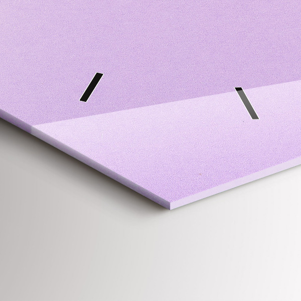 Horizontale Uhr mit motiv Pastellfarbenes Muster