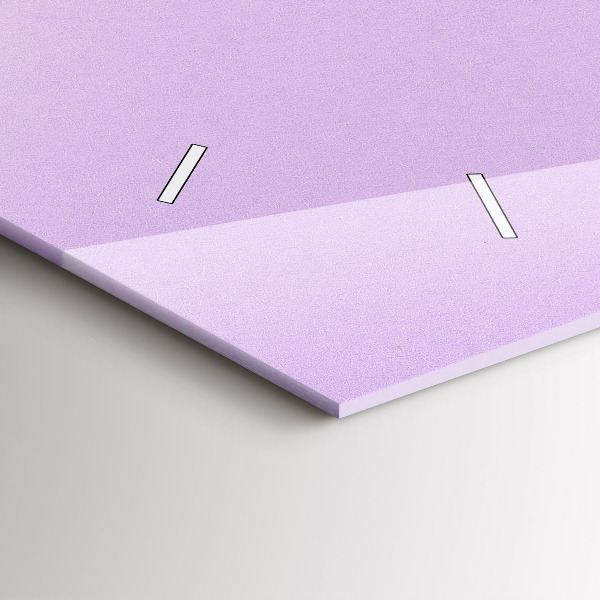 Horizontale Uhr mit motiv Pastellfarbenes Muster