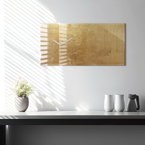 Horizontale Uhr Dekorative Leinwand