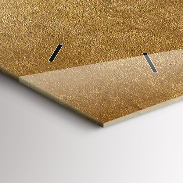 Horizontale Uhr Dekorative Leinwand