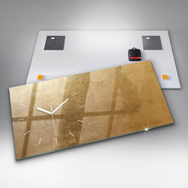 Horizontale Uhr Dekorative Leinwand