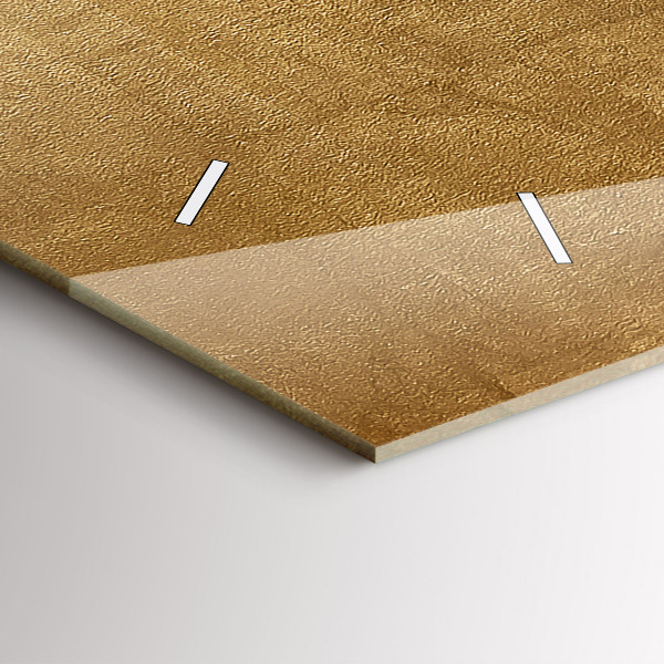 Horizontale Uhr Dekorative Leinwand