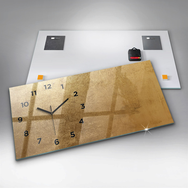 Horizontale Uhr Dekorative Leinwand