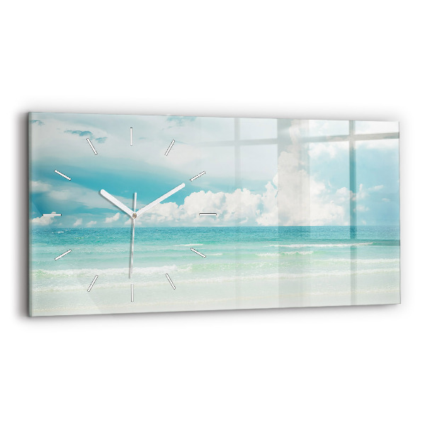 Horizontale Uhr Landschaft mit Meer
